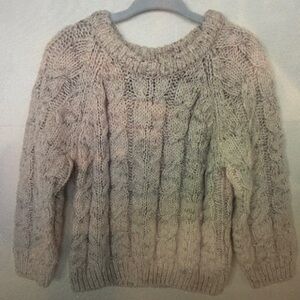 Cozy Cable Knit Sweater for Kids